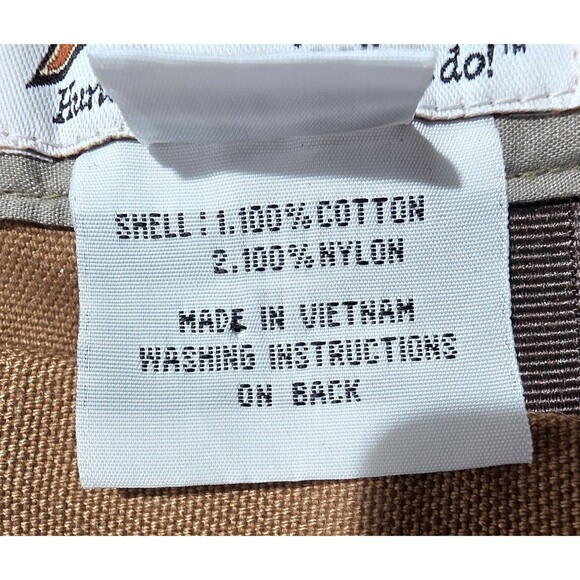 GAMEHIDE Hunting Pants Heavy Duty Men's Size 48 Brown Olive Green Ankle Zip - Picture 12 of 13